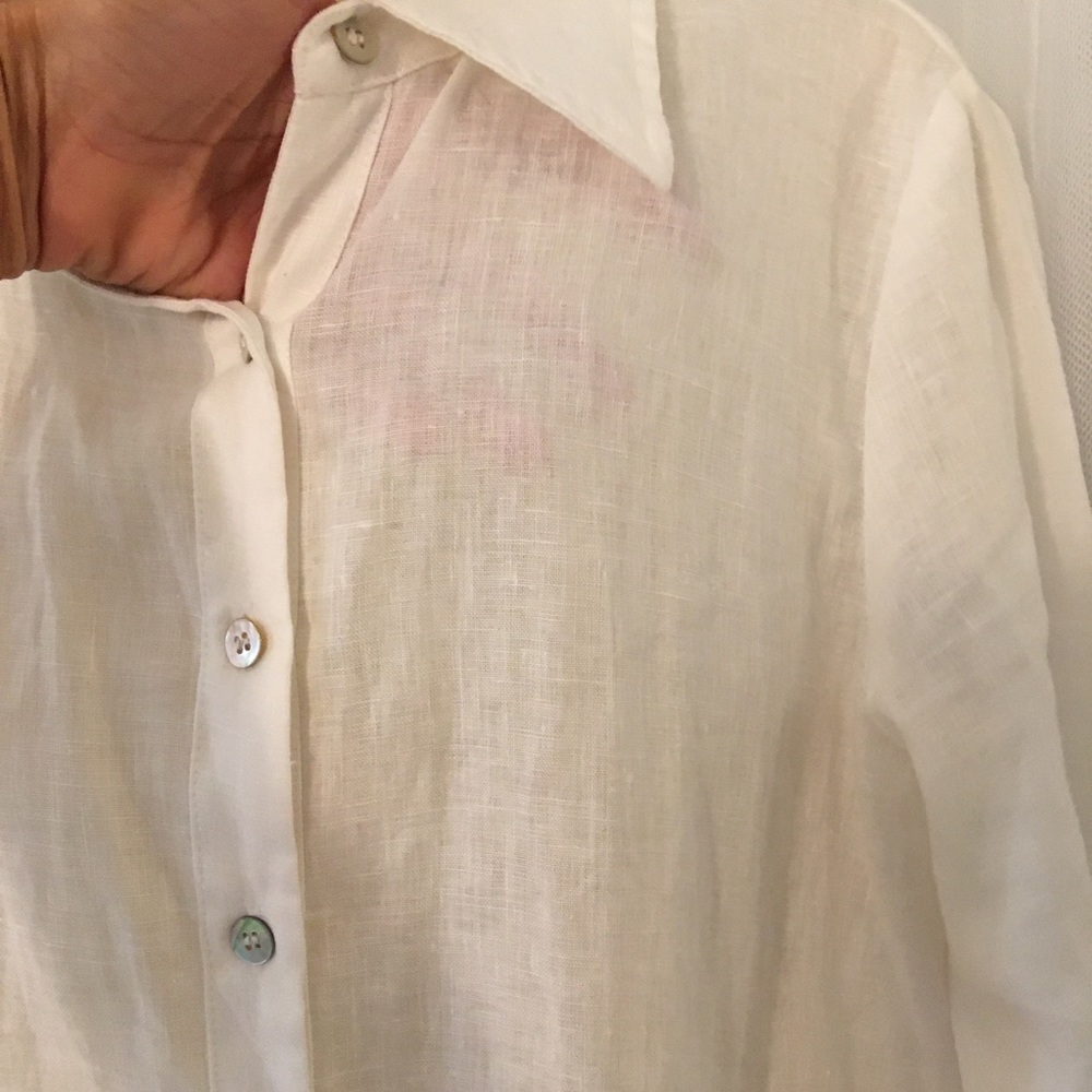 Linen Button-up Dress π - Picture 11 of 16